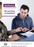 JobAccess complaints poster cover image